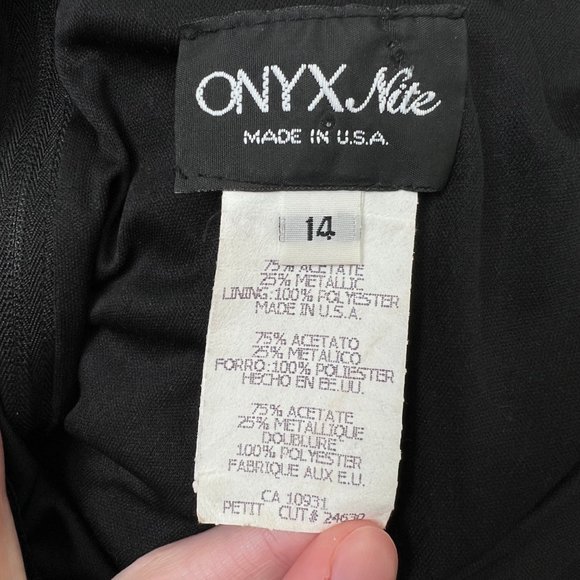 Vintage Pleated Draped Evening Gown Maxi Dress Front Slit Sleeveless Sexy Formal - Picture 4 of 6